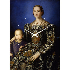 레티나 명화시계 - 브론치노 톨레도의 엘레오노라와 그녀의 아들 조반니의 초상