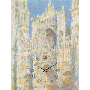 레티나 대형명화시계 (모네- 루앙대성당, 서쪽면 아침효과)